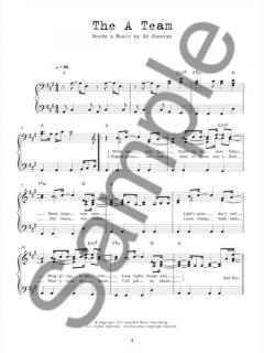 The Best of Ed Sheeran für Klavier (leicht) im Alle Noten Shop kaufen