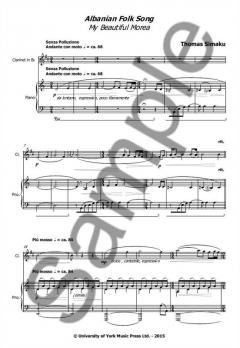 Albanian Folk Song 'My Beautiful Morea' von Thomas Simaku 