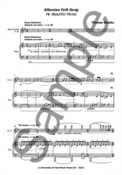 Albanian Folk Song 'My Beautiful Morea' von Thomas Simaku 