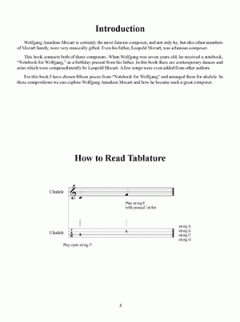 Leopold Mozart's Notebook For Wolfgang Arranged For Ukulele im Alle Noten Shop kaufen