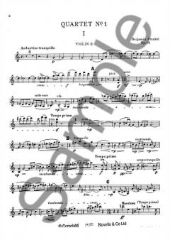 String Quartet No. 1 Op. 14 von Benjamin Frankel 