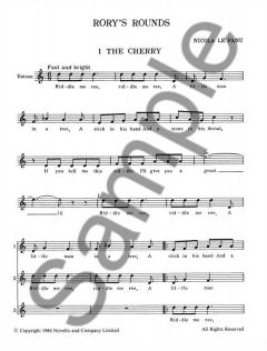 Rory's Rounds For Young Singers von Nicola LeFanu 