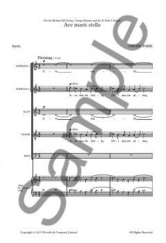 Ave Maris Stella von Owain Park 