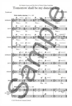 Tomorrow Shall Be My Dancing Day von Owain Park 