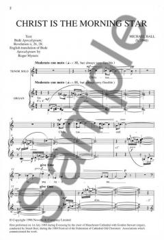 Christ Is The Morning Star von Michael Ball 