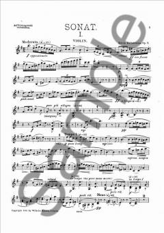 Sonat For Violin And Piano von Edvin Kallstenius im Alle Noten Shop kaufen