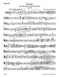 Sonate op. 104 von Mark Kroll für Klavier und Violoncello im Alle Noten Shop kaufen