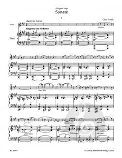 Sonate in A von Cesar Franck 