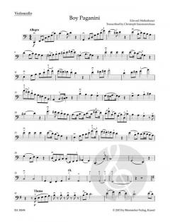 The Boy Paganini von Christoph Sassmannshaus 