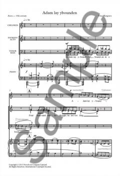 Adam Lay Ybounden von Thea Musgrave 