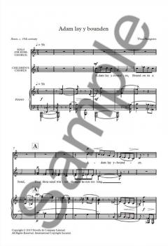 Adam Lay Ybounden von Thea Musgrave 