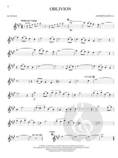 Piazzolla Tangos - Instrumental Play-Along Alto Sax 