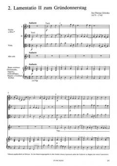 Lamentatio II zum Gründonnerstag von Jan Dismas Zelenka 