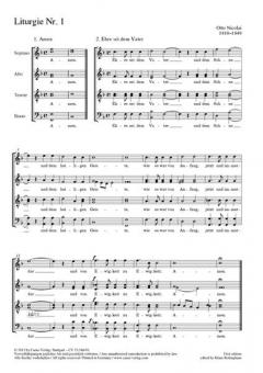Liturgie Nr. 1 (Otto Nicolai) 