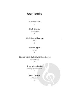 Romanian Folk Dances von Béla Bartók 