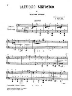 Capriccio sinfonico von Giacomo Puccini 