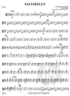 Saltarello von Vincenzo Galilei 