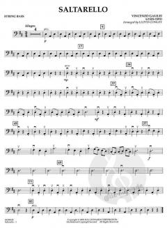 Saltarello von Vincenzo Galilei 