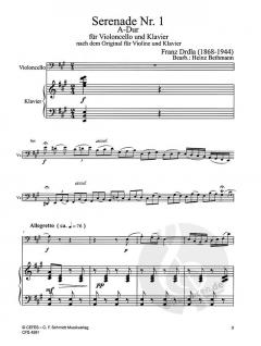 Serenade Nr. 1 A-Dur von Franz Drdla 