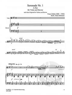 Serenade Nr. 1 A-Dur von Franz Drdla 