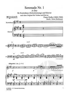 Serenade Nr. 1 A-Dur von Franz Drdla 