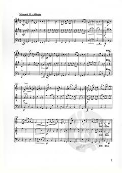 4 Menuette (Wolfgang Amadeus Mozart) 