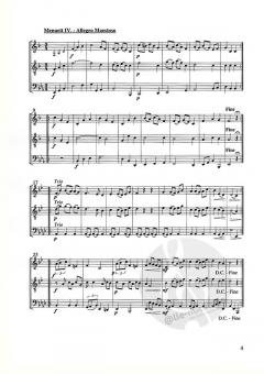 4 Menuette (Wolfgang Amadeus Mozart) 