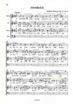 4 Gedichte von Christian Morgenstern op. 17 (Wilhelm Petersen) 