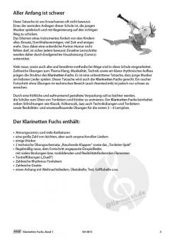 Klarinetten Fuchs 1 von Stefan Dünser 