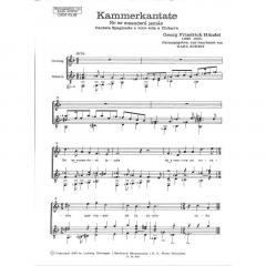 Non se emerenderá jamás Cantata Spagnuola A Voce sola e Chitarra von Georg Friedrich Händel 