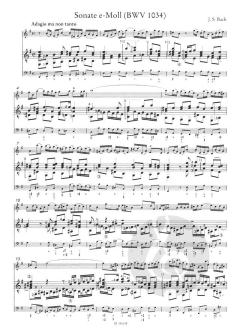 4 Sonaten von Johann Sebastian Bach 