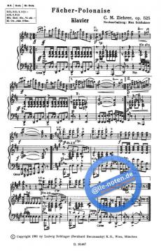 Fächer-Polonaise op. 525 von Carl Michael Ziehrer 
