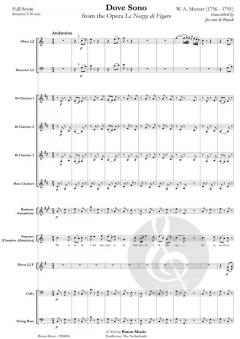 Dove sono von Wolfgang Amadeus Mozart 