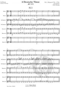 6 Deutsche Tänze (W.A. Mozart) 