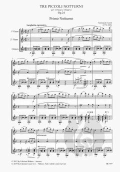Tre Piccoli Notturni Op. 24 von Ferdinando Carulli 