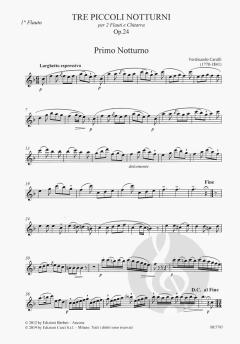 Tre Piccoli Notturni Op. 24 von Ferdinando Carulli 