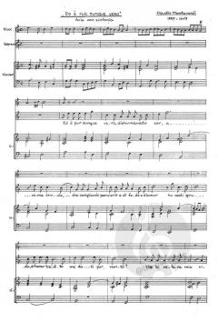 Aria con sinfonia 'Ed e pur dunque vero' (Claudio Monteverdi) 