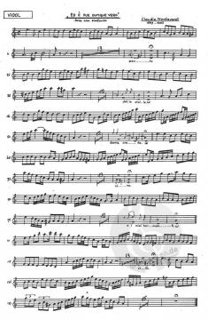 Aria con sinfonia 'Ed e pur dunque vero' (Claudio Monteverdi) 