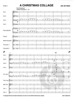 A Christmas Collage von Jan de Haan 