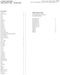 Il était une fois.. .Es war einmal ... von Jan van der Roost 