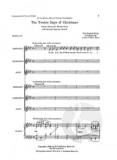 The 12 Days Of Christmas (Louis Victor Saar) 