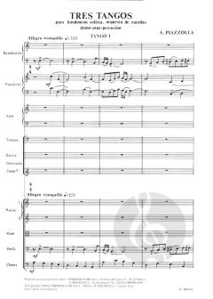 Tres Tangos von Astor Piazzolla 