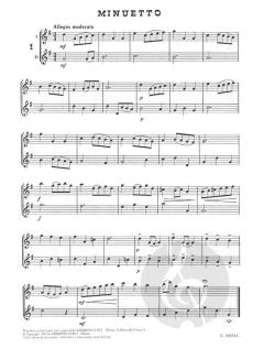 16 Duetti Facili von Johann Sebastian Bach 