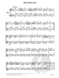 16 Duetti Facili von Johann Sebastian Bach 