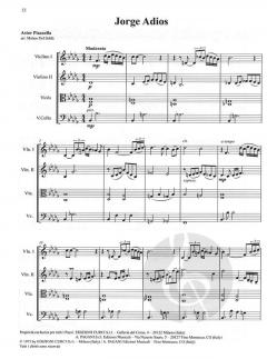 Astor Piazzolla for String Quartet 