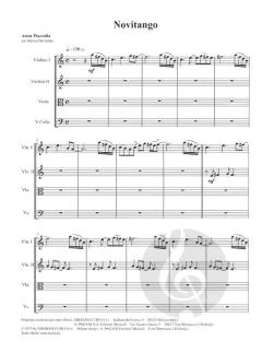 Astor Piazzolla for String Quartet 