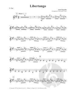 Easy Piazzolla for Eb Sax 