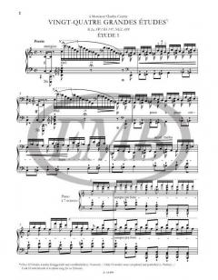 Vingt-quatre grande études paperback von Franz Liszt 