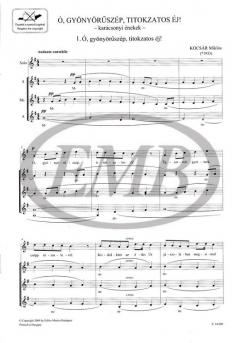 Ó, gyönyörüszép, titokzatos éj! 