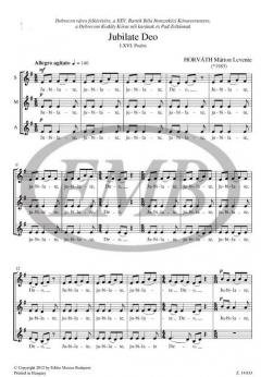 Jubilate Deo - LXVI Psalm 